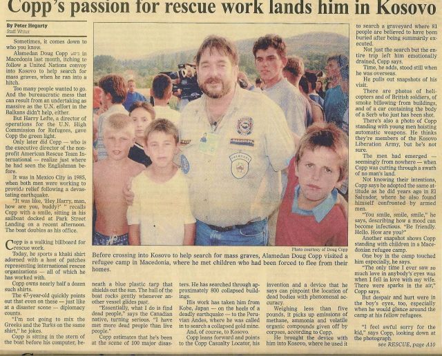 The little boy, on my right witnessed a monstrous atrocity committed against his sister and father.