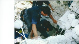 I saved 2 rescuers lives in Greece.